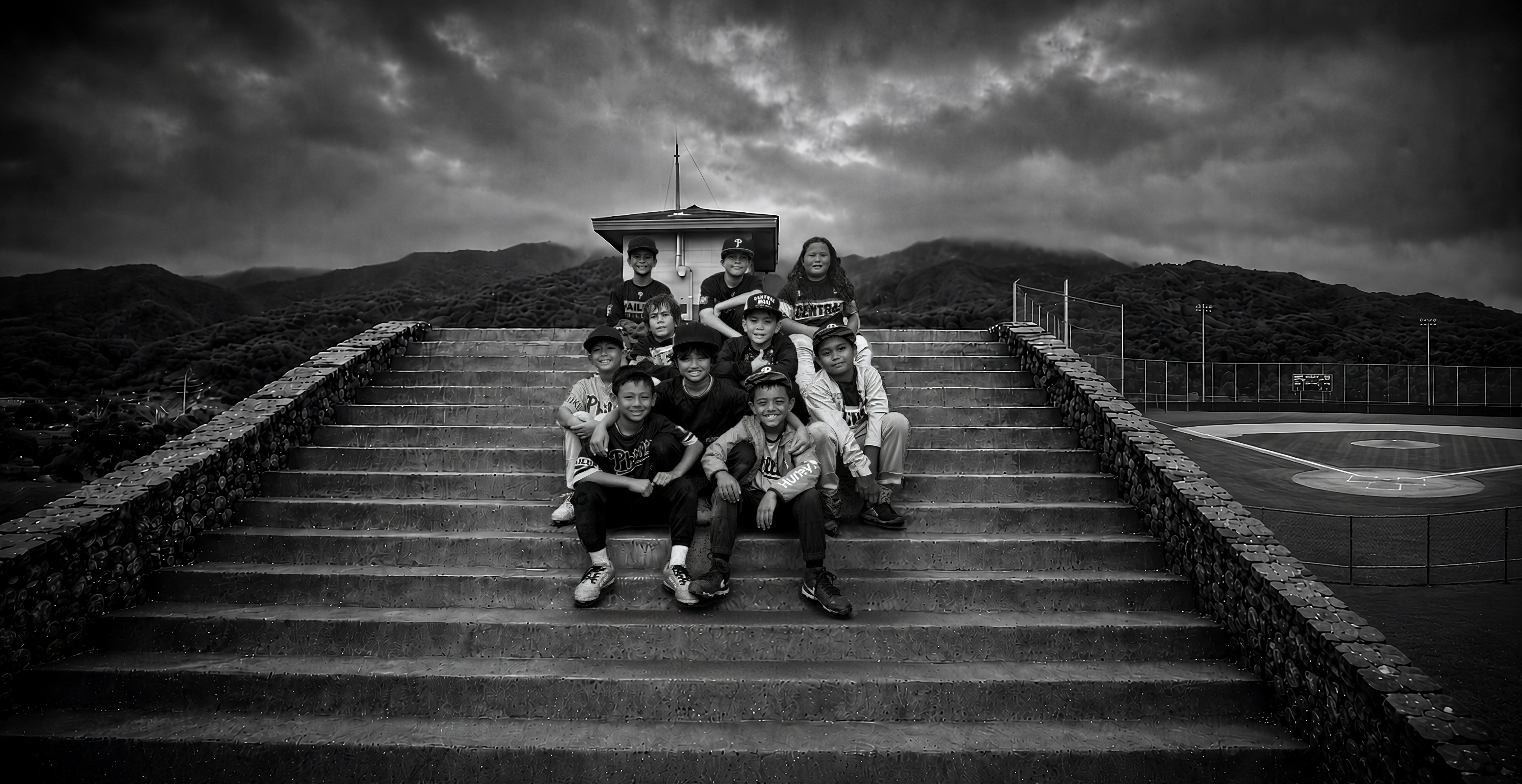 BLK × GRY Baseball Team — Maui
